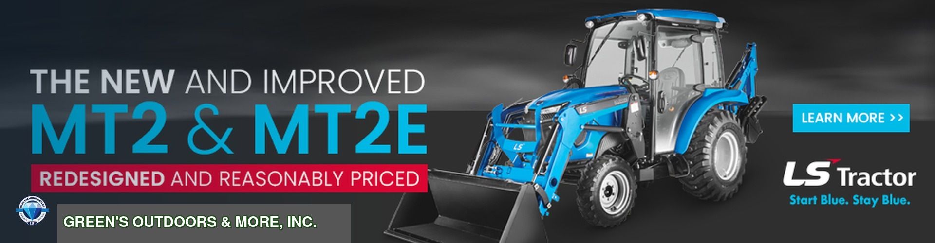 LS Tractor MT2 — Learn more at Green's Outdoors