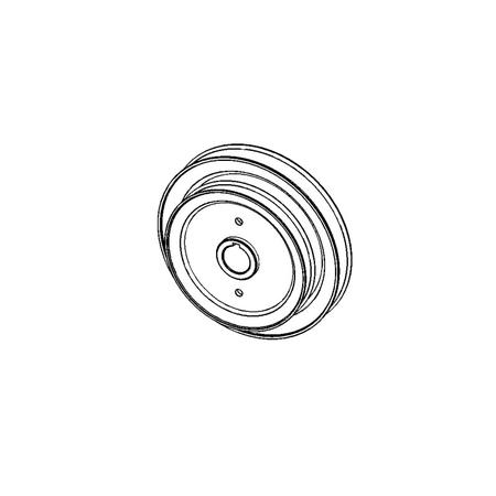Pulley, Dbl-1idx6.75