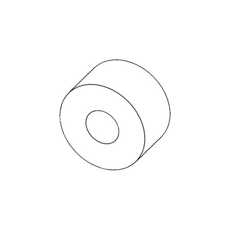 Spacer, .390x1.000x.562