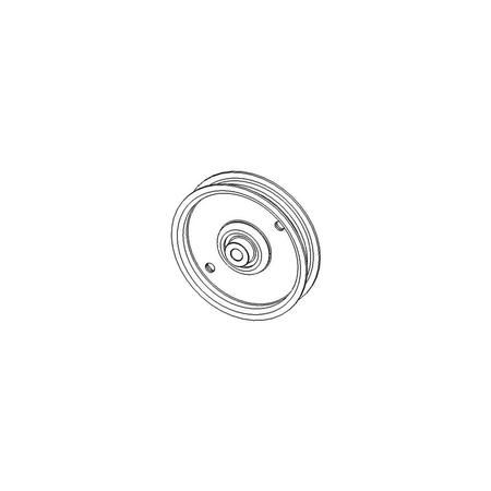 07312500 Pulley, Flat Idler