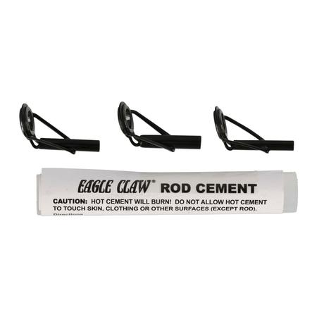 Black Rod Tip Repair Kit With Glue