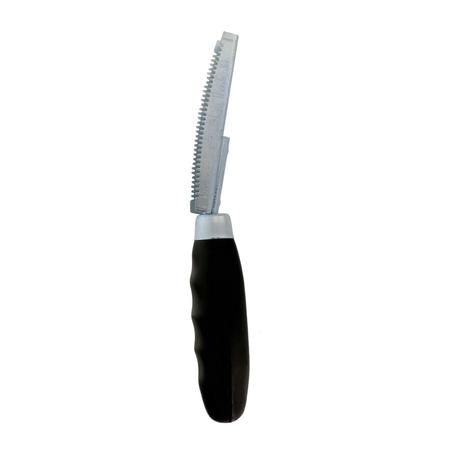 Fish Scaler Rubber Handle 9in