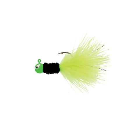 Pro V Crappie Chenille Jig 1/16oz Chrt/black