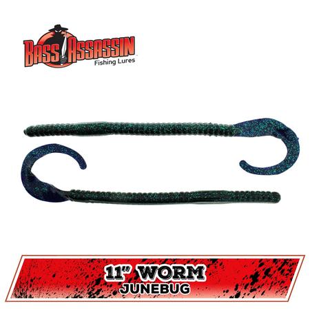 Worm Junebug 11in