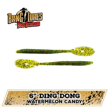 Ding Dong Watermelon Candy 6in