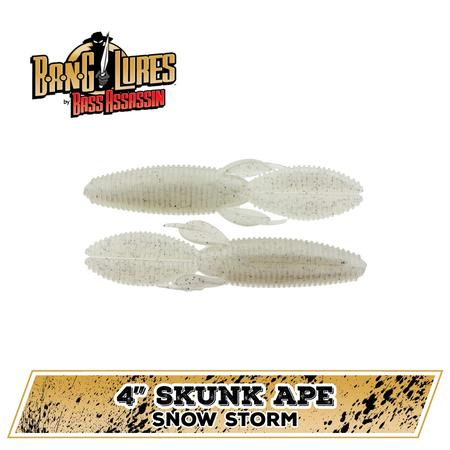 Skunk Ape Snow Storm 4.25in