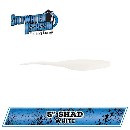 5in Sw Shad White