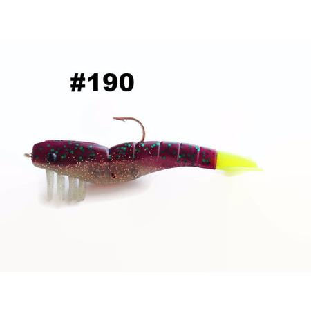 3.5in Tko Shrimp Mardi Gras Glow Chart