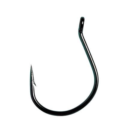Lazer Wacky Worm Wide Gap 2/0 Plat Blk
