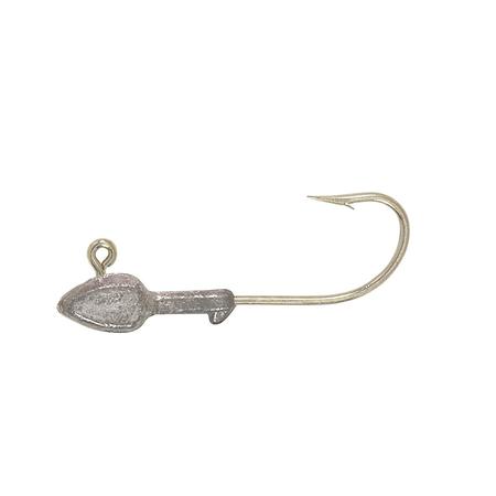 1/4oz Dbl Eye Jig Head Unpainted 10ct