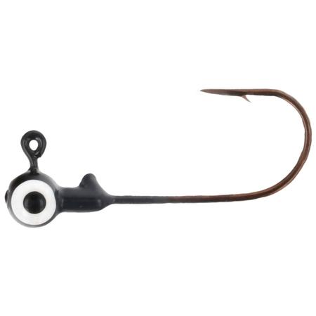 Tin Ball Head Jig Blk 1/32 Oz