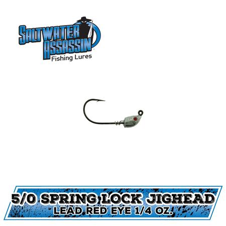 Springlock Jighead Chrt Flash 3/8oz 2/0