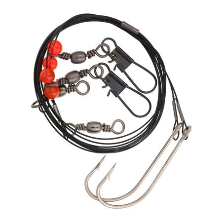 Lazer Sharp Redfish Wire Rig, 48 in. Leader, 5/0 O'Shaughnessy