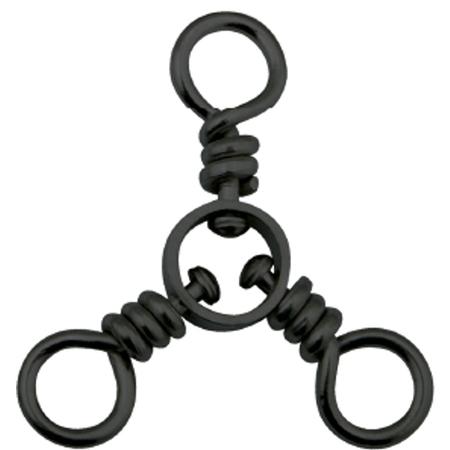 2/0 Sw Powerlight 3-way Swivel Blk