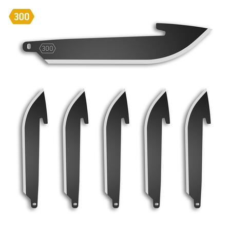 Razorsafe 3.0 Drop Point Blades 6pk