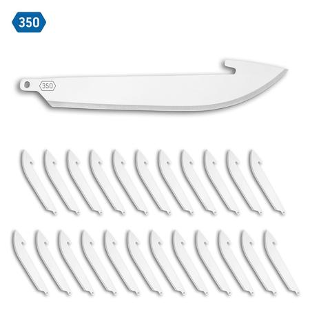 3.5 Drop Point Replacement Blades 24pk