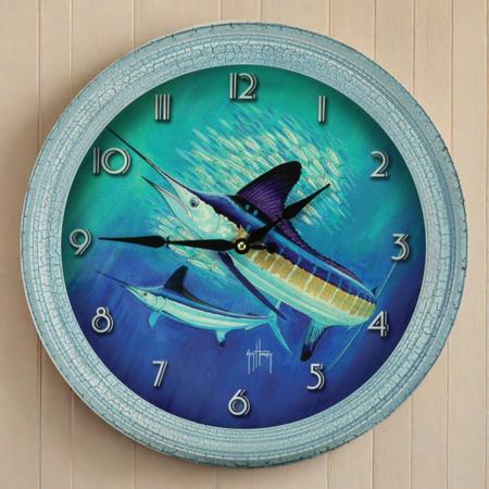 Guy Harvey 15 Clock Marlin