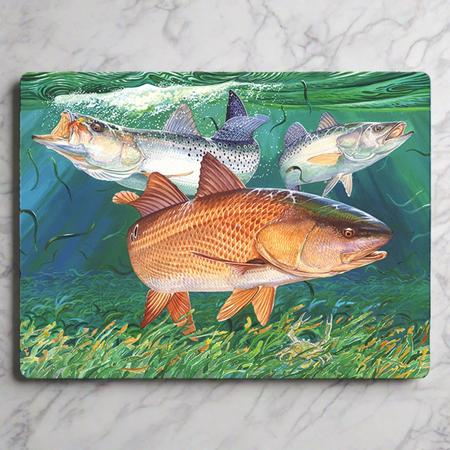 Redfish Cut Board Guy Harvey
