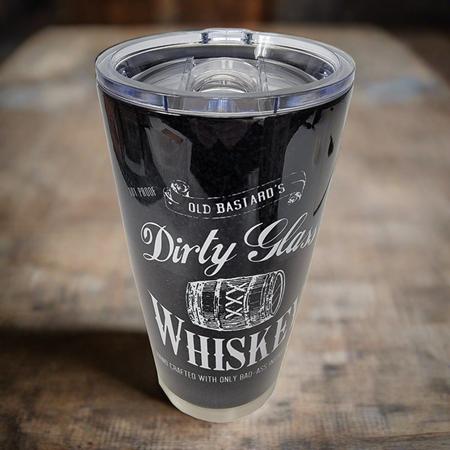 Tumbler 20oz Dirty Glass Whiskey