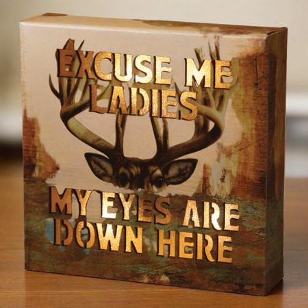 6 X6 Led Box Excuse Me Ladies