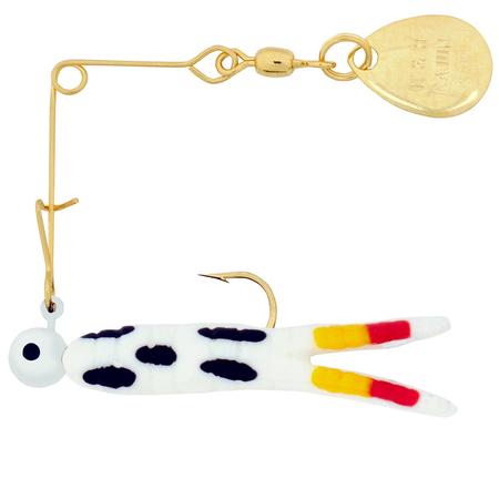 1/4oz Cajun King Spin Gold Wht Coachdog