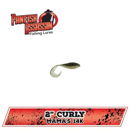 Curly Shad Mamas 14k 2in
