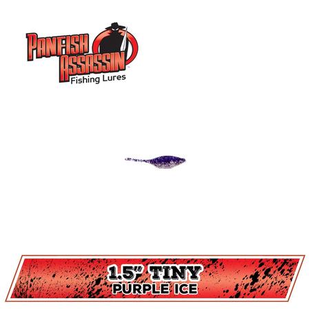 Tiny Shad Purple Ice 1.5in