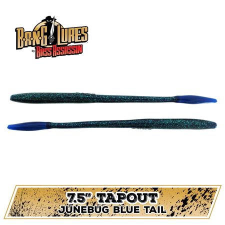 Tapout Junebug Blue Tail 7.5in