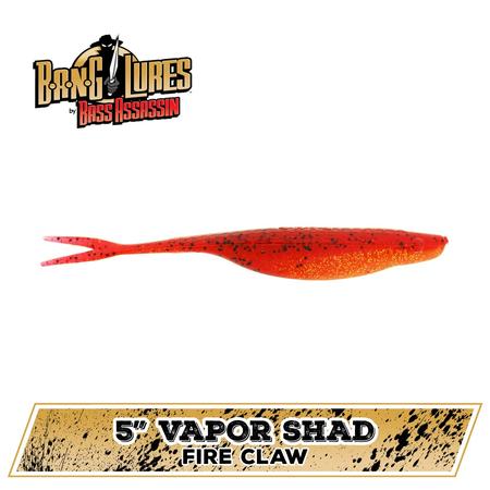 5 Vapor Shad Fire Craw
