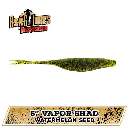 5in Vapor Shad Watermelon Seed