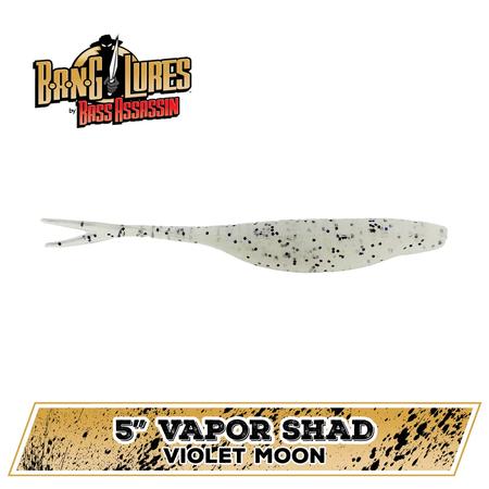 5in Vapor Shad Violet Moon