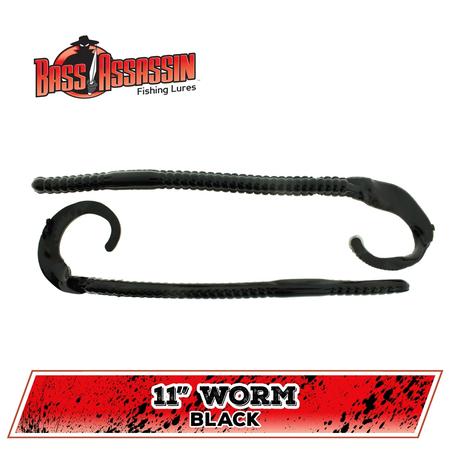 Ba Worm Blk 11in