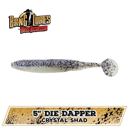 Fw Die Dapper Crystal Shad 5in