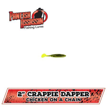 Crappie Dapper Chicken On A Chain 2in
