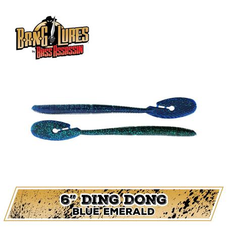 Ding Dong Blue Emerald 6in