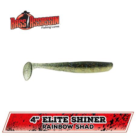 Fw Elite Shiner Rainbow Shad 4in