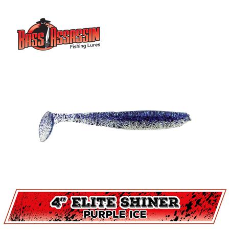 Elite Shiner Purple Ice 4in