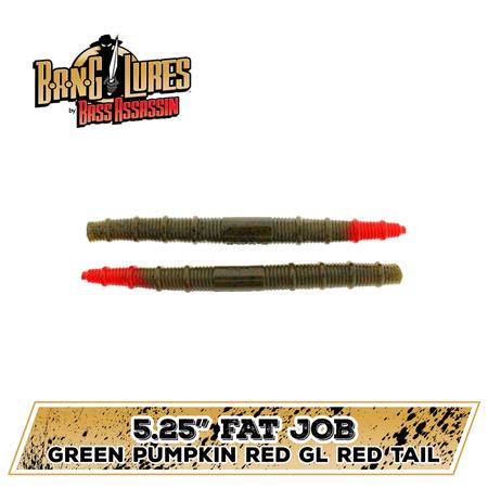 Fat Job Grn Pump Red Glt Red Tl 5.25in