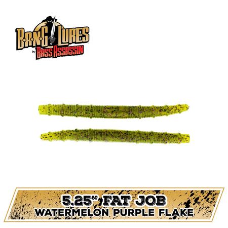 Fat Job Watermelon Purple Flake 5.25in