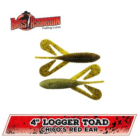 Logger Toad Chicos Red Ear 4in