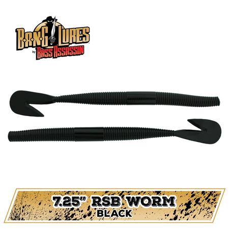 Rsb Worm Black 7.25in