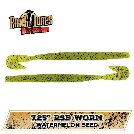Rsb Worm Watermelon Seed 7.25in