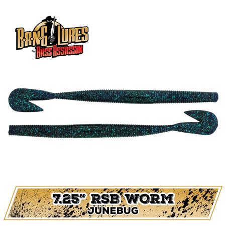 Rsb Worm Junebug 7.25in