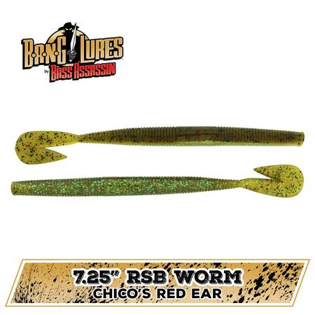 Rsb Worm Chicos Red Ear 7.25in