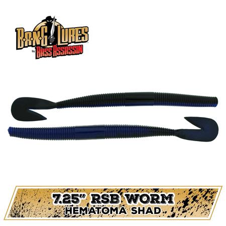 Rsb Worm Hematoma Shad 7.25in