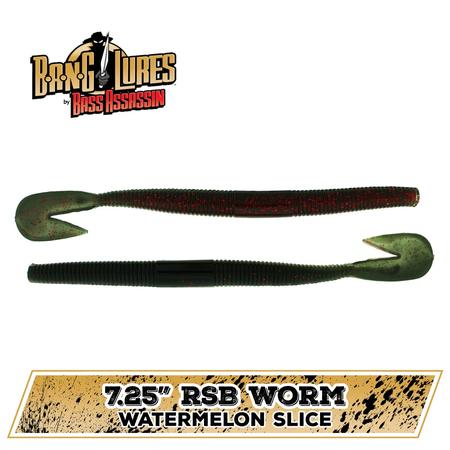 Rsb Worm Watermelon Slice 7.25in