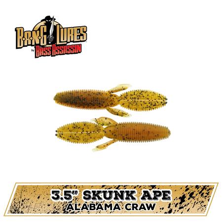Litl Skunk Ape Alabama Craw 3.5in