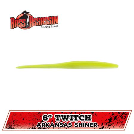 Twitch Arkansas Shiner 6in