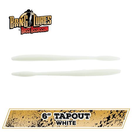 Tapout White 6in