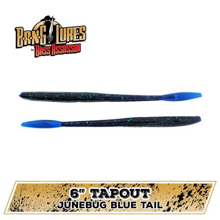 Tapout Junebug Blue Tail 6in